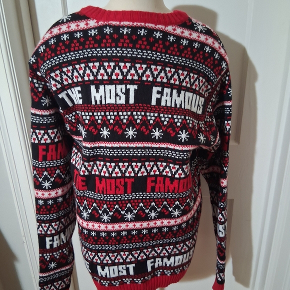 Ugly Christmas Sweater - Rudolph - Large - Long Sleeve Crewneck New NWT - Picture 5 of 9